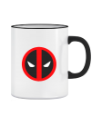 Puodelis Deadpool face Puodelis Deadpool face